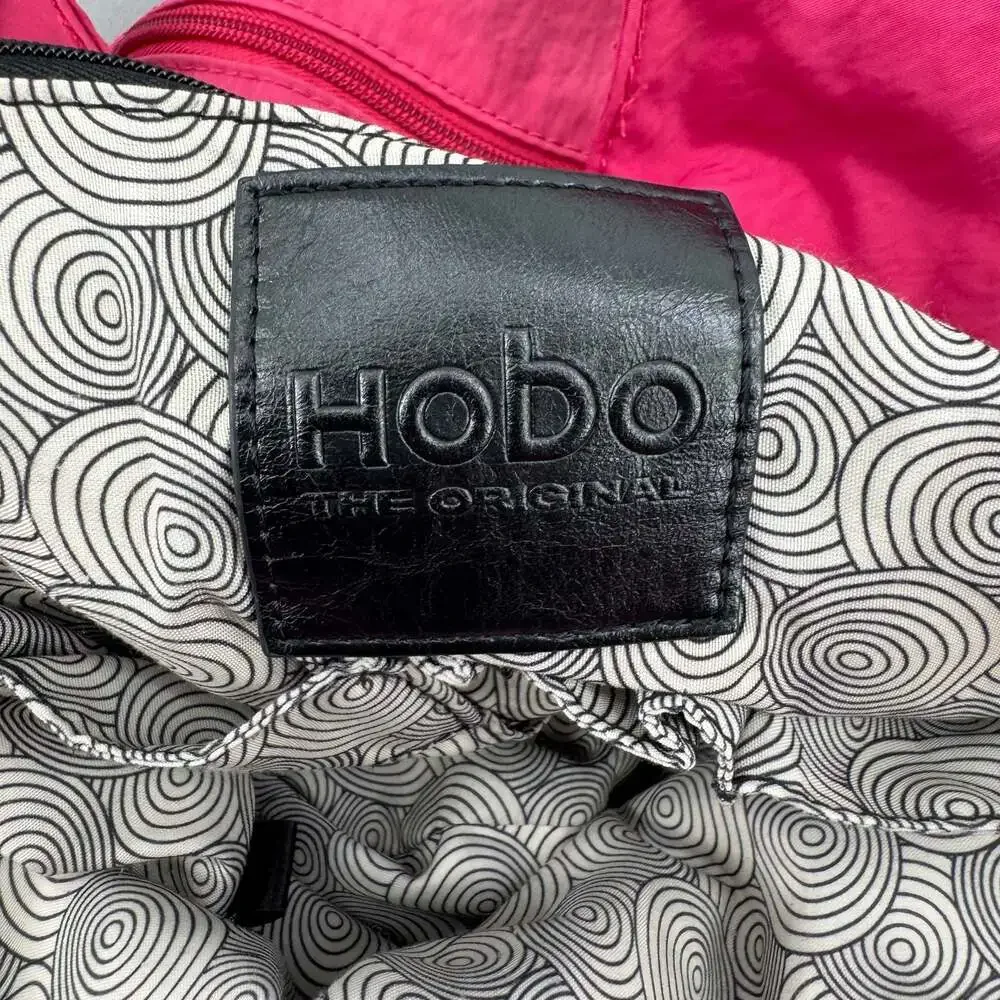 Hobo International Magenta Pink Nylon Extra Large Shoulder Bag